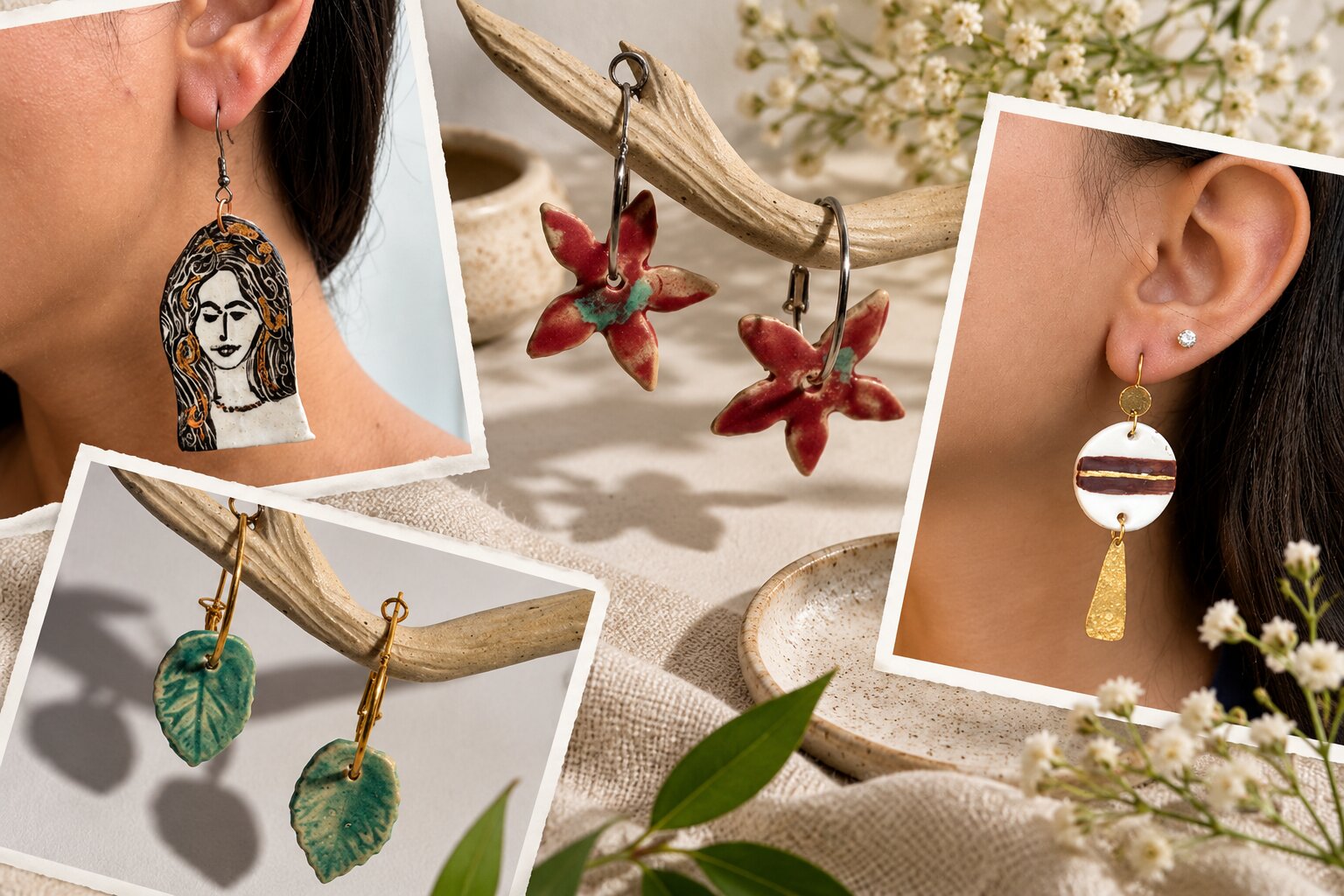 Why Ceramic Earrings Are the Perfect Lightweight Statement Accessory