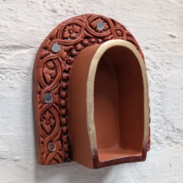 Mirror & Mitti Arch Jharokha (Set of 2)
