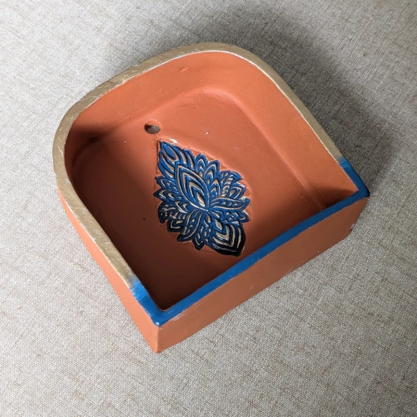 Hand-Painted Wall Jharokhas Candle Holder